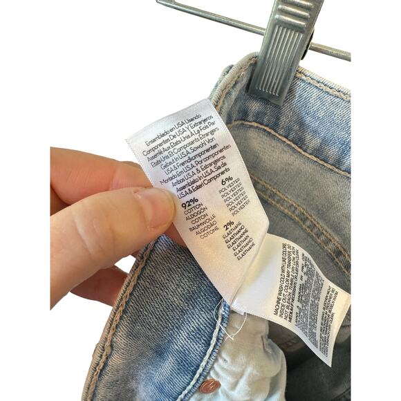 MOTHER The Pixie Tomcat Ankle Jean Nature of the Game Wash $278 MSRP Button Fly - Picture 9 of 9